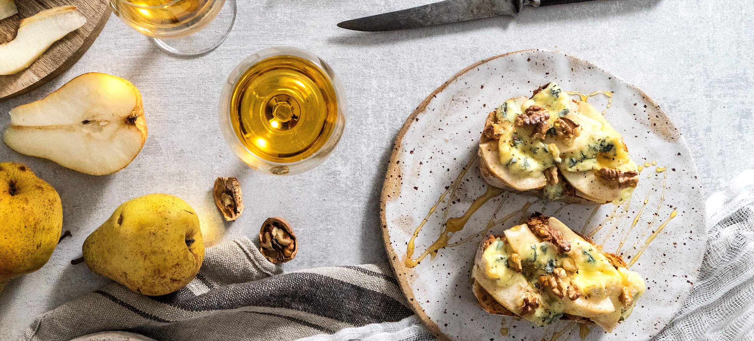 assiette tartine fromage